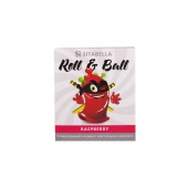 Стимулирующий презерватив-насадка Roll   Ball Raspberry - Sitabella - купить с доставкой в Краснодаре