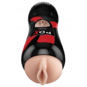 Мастурбатор-вагина Vibrating Pussy Stroker с вибрацией - Pipedream - в Краснодаре купить с доставкой