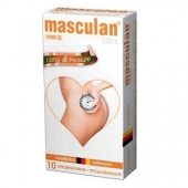 Розовые презервативы Masculan Ultra Long Pleasure с колечками, пупырышками и продлевающим эффектом - 10 шт. - Masculan - купить с доставкой в Краснодаре Розовые презервативы Masculan Ultra Long Pleasure с колечками, пупырышками и продлевающим эффектом - 10 шт. - Masculan - купить с доставкой в Краснодаре