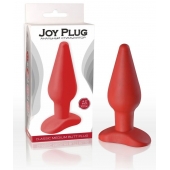 Красная анальная пробка с узким кончиком - 9 см. - Sitabella в Краснодаре Красная анальная пробка с узким кончиком - 9 см. - Sitabella