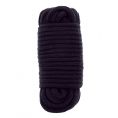 Черная веревка для связывания BONDX LOVE ROPE - 10 м. - Dream Toys - купить с доставкой в Краснодаре
