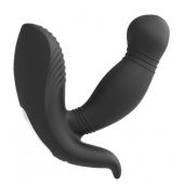 Черный вибромассажер простаты PROSTATE HERO - Dream Toys - в Краснодаре купить с доставкой