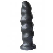Черная насадка на трусики харнесс Platinum - 16 см. - LOVETOY (А-Полимер) - купить с доставкой в Краснодаре