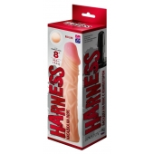 Насадка на пояс Harness RED LINE - 21,5 см. - LOVETOY (А-Полимер) - купить с доставкой в Краснодаре