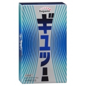 Презервативы Sagami 6 FIT V с волнообразной текстурой - 12 шт. - Sagami - купить с доставкой в Краснодаре
