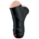 Мастурбатор в колбе с двумя тоннелями Double Penetration Vibrating Stroker - Pipedream - в Краснодаре купить с доставкой