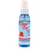 Очищающий спрей для игрушек CLEAR TOY Strawberry - 100 мл. - Биоритм - купить с доставкой в Краснодаре