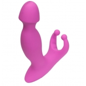 Розовый стимулятор простаты с усиками - 15 см. - 4sexdreaM - в Краснодаре купить с доставкой