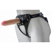 Универсальный мягкий пояс с насадкой Hard brutal BDSM-КОНСУЛ - 17 см. - LOVETOY (А-Полимер) - купить с доставкой в Краснодаре