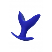 Синяя силиконовая расширяющая анальная втулка Bloom - 9 см. - ToyFa в Краснодаре Синяя силиконовая расширяющая анальная втулка Bloom - 9 см. - ToyFa