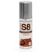 Смазка на водной основе S8 Flavored Lube со вкусом шоколада - 125 мл. - Stimul8 - купить с доставкой в Краснодаре