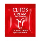 Пробник возбуждающего крема для женщин Clitos Cream - 1,5 гр. - Биоритм - купить с доставкой в Краснодаре