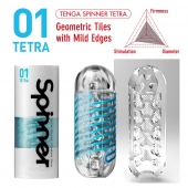Мастурбатор SPINNER Tetra - Tenga - в Краснодаре купить с доставкой