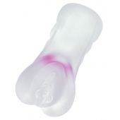 Прозрачный реалистичный мастурбатор Juicy Pussy Crystal Rose - ToyFa - в Краснодаре купить с доставкой