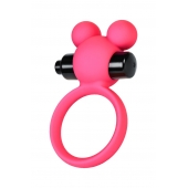 Розовое виброкольцо на пенис A-Toys - A-toys - в Краснодаре купить с доставкой
