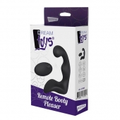 Черный вибромассажер простаты REMOTE BOOTY PLEASER - Dream Toys - в Краснодаре купить с доставкой