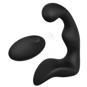 Черный вибромассажер простаты REMOTE BOOTY PLEASER - Dream Toys - в Краснодаре купить с доставкой