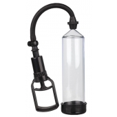 Прозрачная вакуумная помпа TRIGGER HANDLE PENIS PUMP - Dream Toys - в Краснодаре купить с доставкой
