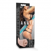 Телесный мастурбатор-ротик Angie - Blush Novelties - в Краснодаре купить с доставкой