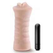 Телесный мастурбатор-ротик Angie - Blush Novelties - в Краснодаре купить с доставкой