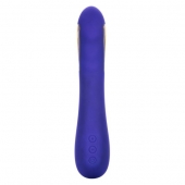 Фиолетовый вибратор с электростимуляцией Intimate E-Stimulator Petite Wand - 18,5 см. - California Exotic Novelties - купить с доставкой в Краснодаре