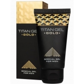 Гель для увеличения члена Titan Gel Gold Tantra - 50 мл. - Titan - купить с доставкой в Краснодаре