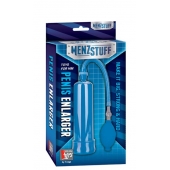 Синяя вакуумная помпа MENZSTUFF PENIS ENLARGER - Dream Toys - в Краснодаре купить с доставкой
