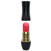 Клиторальный стимулятор-помада LIPSTICK - 9,3 см. - Dream Toys - купить с доставкой в Краснодаре