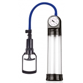 Прозрачная вакуумная помпа Sex Expert с манометром - Sex Expert - в Краснодаре купить с доставкой