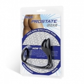 Стимулятор простаты с фиксацией эрекционным кольцом Prostate Gear - BlueLine - в Краснодаре купить с доставкой