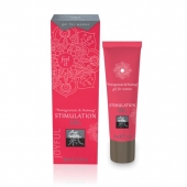 Возбуждающий интимный гель для двоих STIMULATION GEL Pomegranate   Nutmeg - 30 мл. - Shiatsu - купить с доставкой в Краснодаре