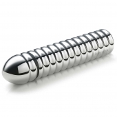 Рельефный фаллос для интенсивного электросекса Groovey George - 20 см. - MyStim - купить с доставкой в Краснодаре