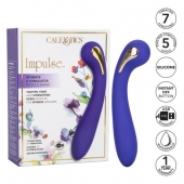 Фиолетовый вибромассажер с электростимуляцией Intimate Estim Petite G Wand - 19 см. - California Exotic Novelties - купить с доставкой в Краснодаре