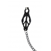 Зажимы на соски Darkside с цепочкой - Lola Games - купить с доставкой в Краснодаре