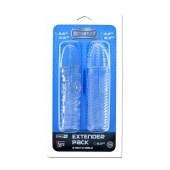 Комплект из 2 прозрачных насадок на пенис PENIS EXTENDER PACK - Dream Toys - в Краснодаре купить с доставкой
