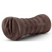 Коричневый мастурбатор-вагина Hot Chocolate Brianna - Blush Novelties - в Краснодаре купить с доставкой