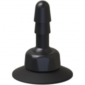 Плаг с присоской для фиксации насадок Deluxe 360° Swivel Suction Cup Plug - Doc Johnson - купить с доставкой в Краснодаре
