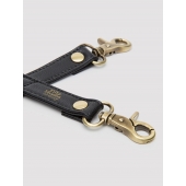 Черный фиксатор для манжет Bound to You Faux Leather Hogtie - Fifty Shades of Grey - купить с доставкой в Краснодаре
