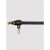 Черная распорка для ног Bound to You Faux Leather Spreader Bar - 50,8 см. - Fifty Shades of Grey - купить с доставкой в Краснодаре