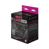 Черный пояс для насадок BEST CLASS STRAP - LOVETOY (А-Полимер) - купить с доставкой в Краснодаре