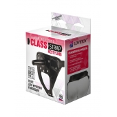 Черный пояс для насадок CLASS STRAP Restyling - LOVETOY (А-Полимер) - купить с доставкой в Краснодаре