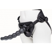 Пояс харнесс BEST UNI strap с 2 насадками - 18 и 22 см. - LOVETOY (А-Полимер) - купить с доставкой в Краснодаре