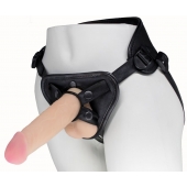 Пояс харнесс BEST UNI strap с 2 насадками - 18 и 22 см. - LOVETOY (А-Полимер) - купить с доставкой в Краснодаре