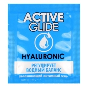 Лубрикант на водной основе Active Glide с гиалуроновой кислотой - 3 гр. - Биоритм - купить с доставкой в Краснодаре