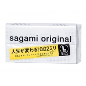 Презервативы Sagami Original 0.02 L-size увеличенного размера - 10 шт. - Sagami - купить с доставкой в Краснодаре