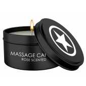 Массажная свеча с ароматом розы Massage Candle - Shots Media BV - купить с доставкой в Краснодаре