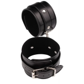 Черные оковы Classic Ankle Cuffs - Chisa - купить с доставкой в Краснодаре