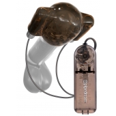 Дымчатый вибростимулятор головки пениса Dual Vibrating Head Teaser - Pipedream - в Краснодаре купить с доставкой