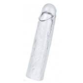 Прозрачная насадка-удлинитель Flawless Clear Penis Sleeve Add 1 - 15,5 см. - Lovetoy - в Краснодаре купить с доставкой