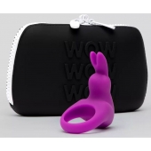 Фиолетовое эрекционное виброкольцо Happy Rabbit Cock Ring Kit - Happy Rabbit - в Краснодаре купить с доставкой